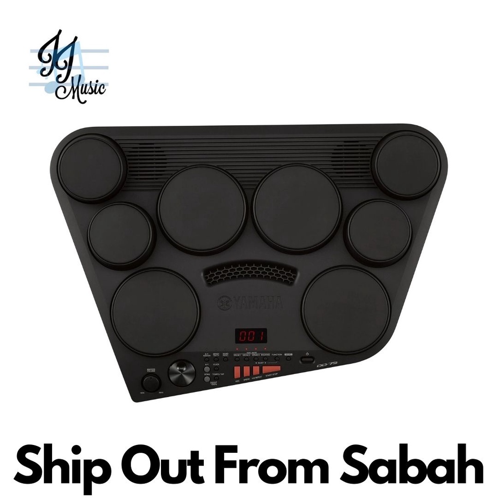 Yamaha DD75 Allinone Compact Digital Drums (DD75 / DD 75 / Portable