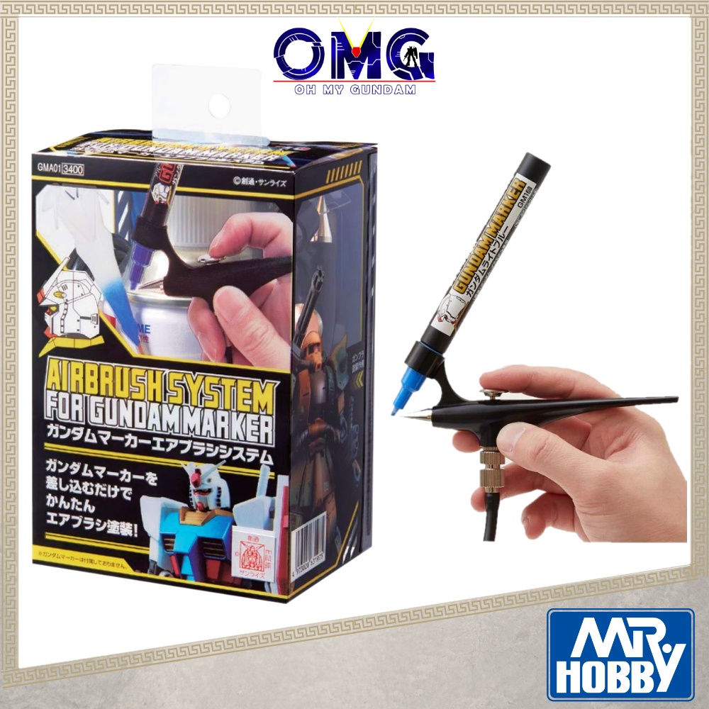 Tool Mr Hobby Gundam Marker Airbrush System GMA01 Marker Air Brush