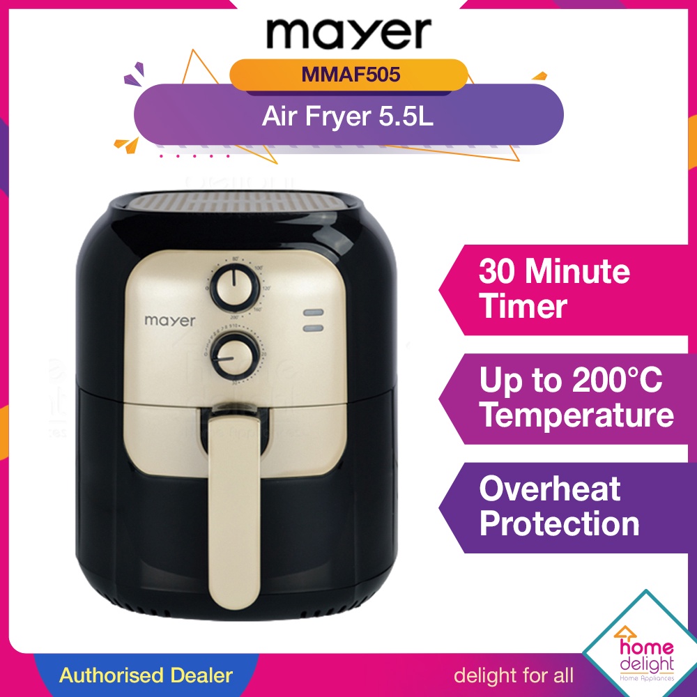 Mayer Air Fryer 5.5L [ MMAF505 ] / Mayer Air Fryer 5.7L [ MMAF5700