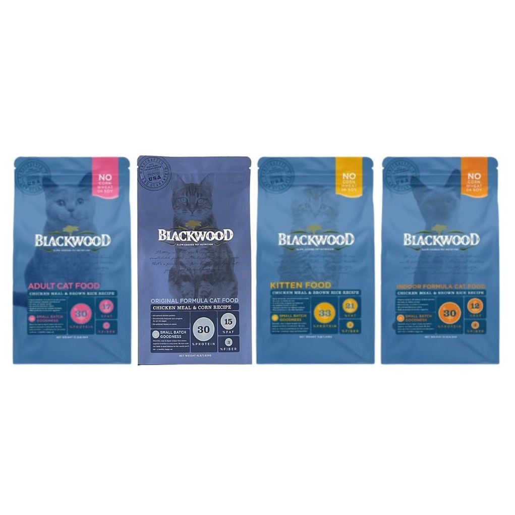 Blackwood Cat Food Original / Indoor / Kitten / Adult 2.73KG (Dry