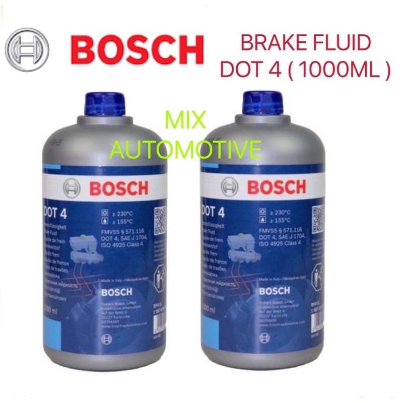 BOSCH Brake Fluid DOT 4 1000ML 1987 479 107 BOS Minyak Brek BOSCH DOT 4