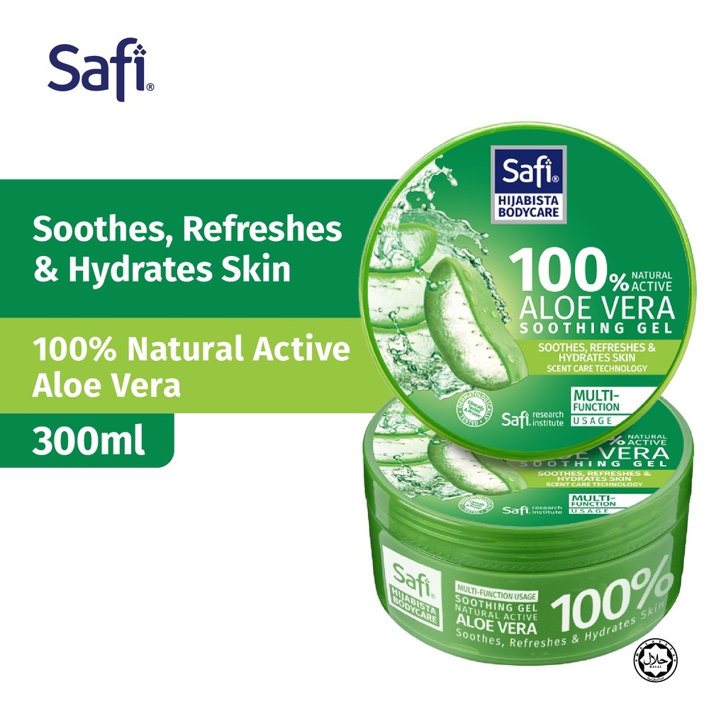 SAFI HIJABISTA BC SOOTHING GEL ALOE VERA 300ML Shopee Malaysia