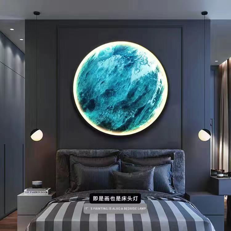 Modern Minimalist Mural Light Living Room Atmosphere Light