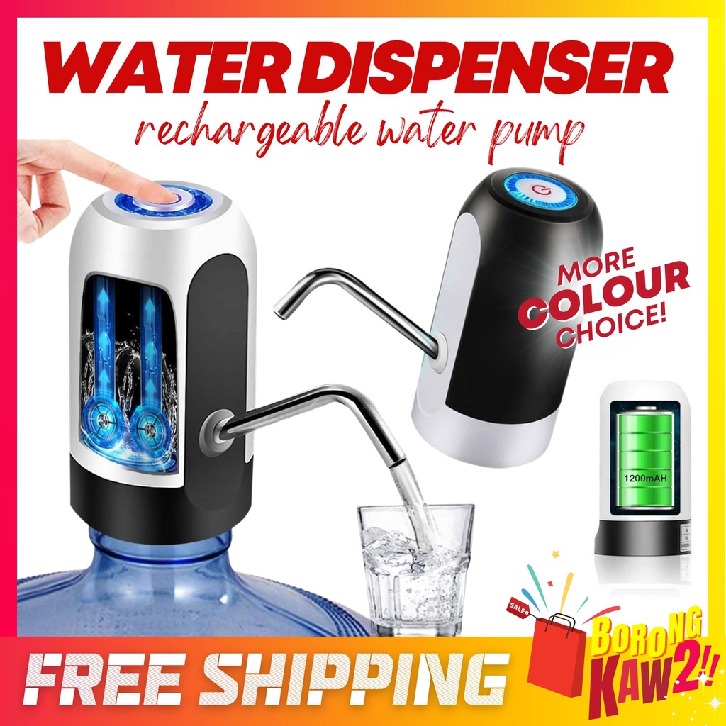 BKK Electric Water Dispenser Smart Rechargeable USB Charging Automatic