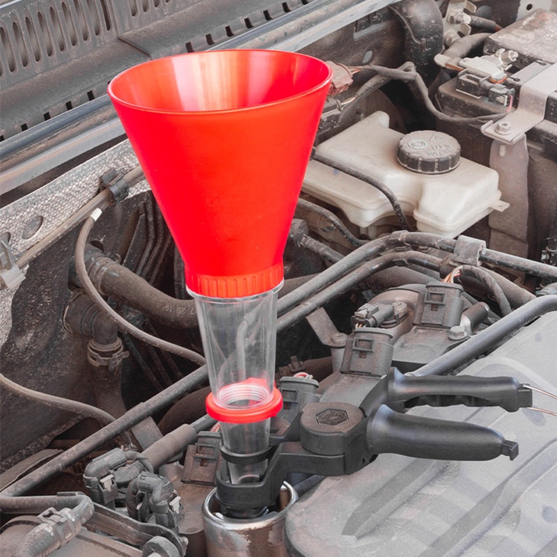 2pcs Car Engine Oil Funnel Garage /car Funnel/engine Oil Tool