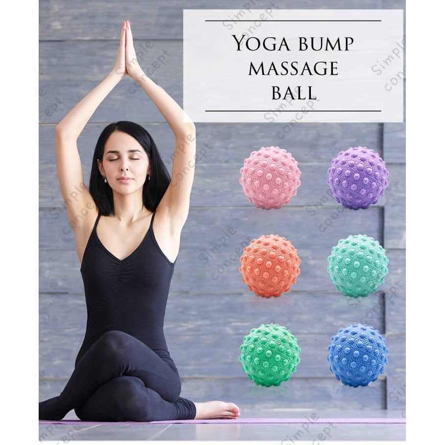 Durable Single TPR lacrosse ball Massage Ball Trigger Point Sport