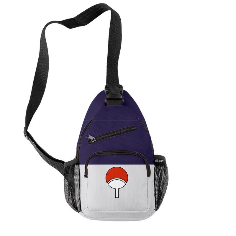 NARUTO BAG SLING BAG CASUAL CROSSBODY BAG TRAVEL UNISEX ANIME SASUKE