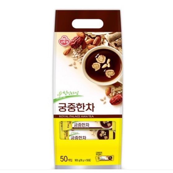 Ottogi Royal Tea Korea Black herbal tea(50stick) /Korean traditional tea cold relief Shopee