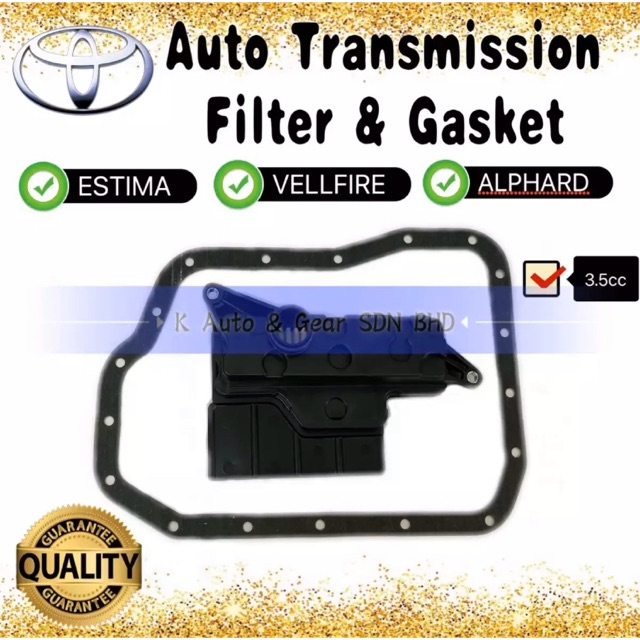 AUTO TRANSMISSION FILTER ESTIMA/VELLFIRE/ALPHARD 3.5cc (U660E) Shopee