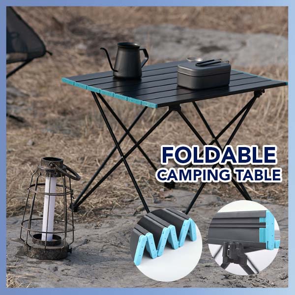 Foldable Camping Table Light Weight Aluminum Folding Tables Barbecue