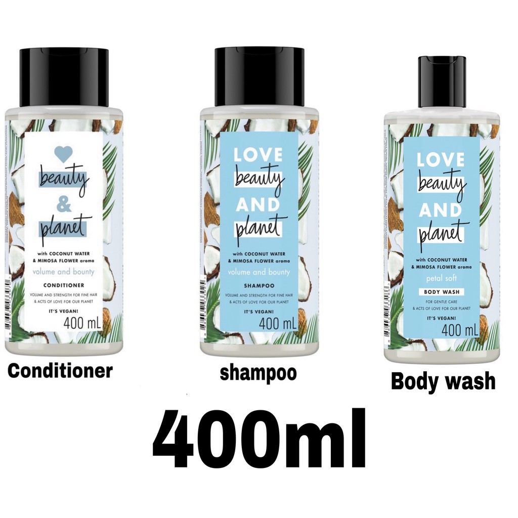 (400ml)Love Beauty & shampoo/conditioner👉2024 Shopee Malaysia