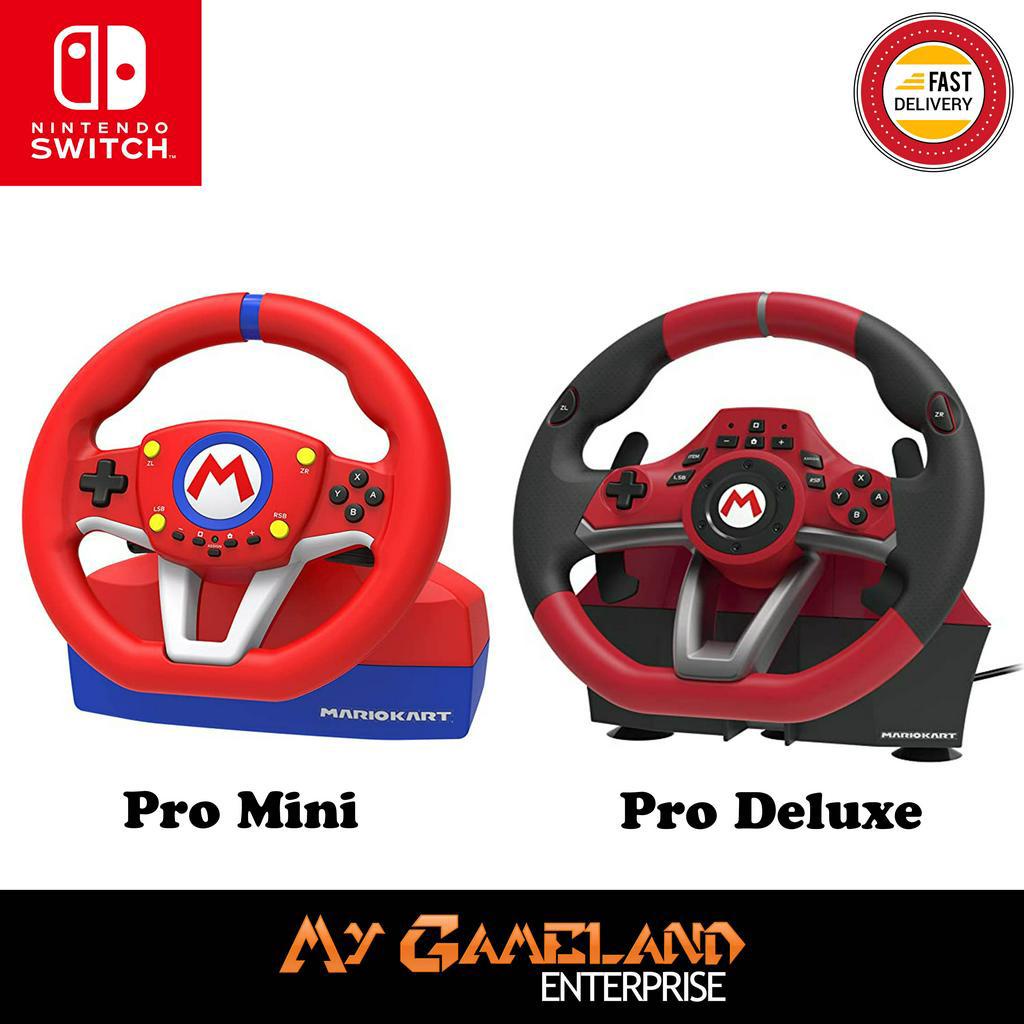Hori Mario Kart Racing Wheel Pro Deluxe / Mini For Nintendo Switch