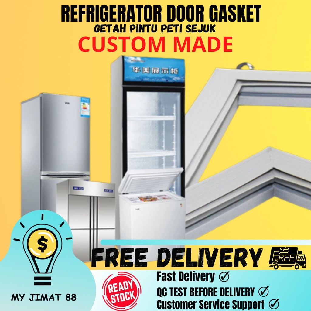 SHARP SJD45EGY Ready Stock Refrigerator SEAL/ Door Gasket/ Getah