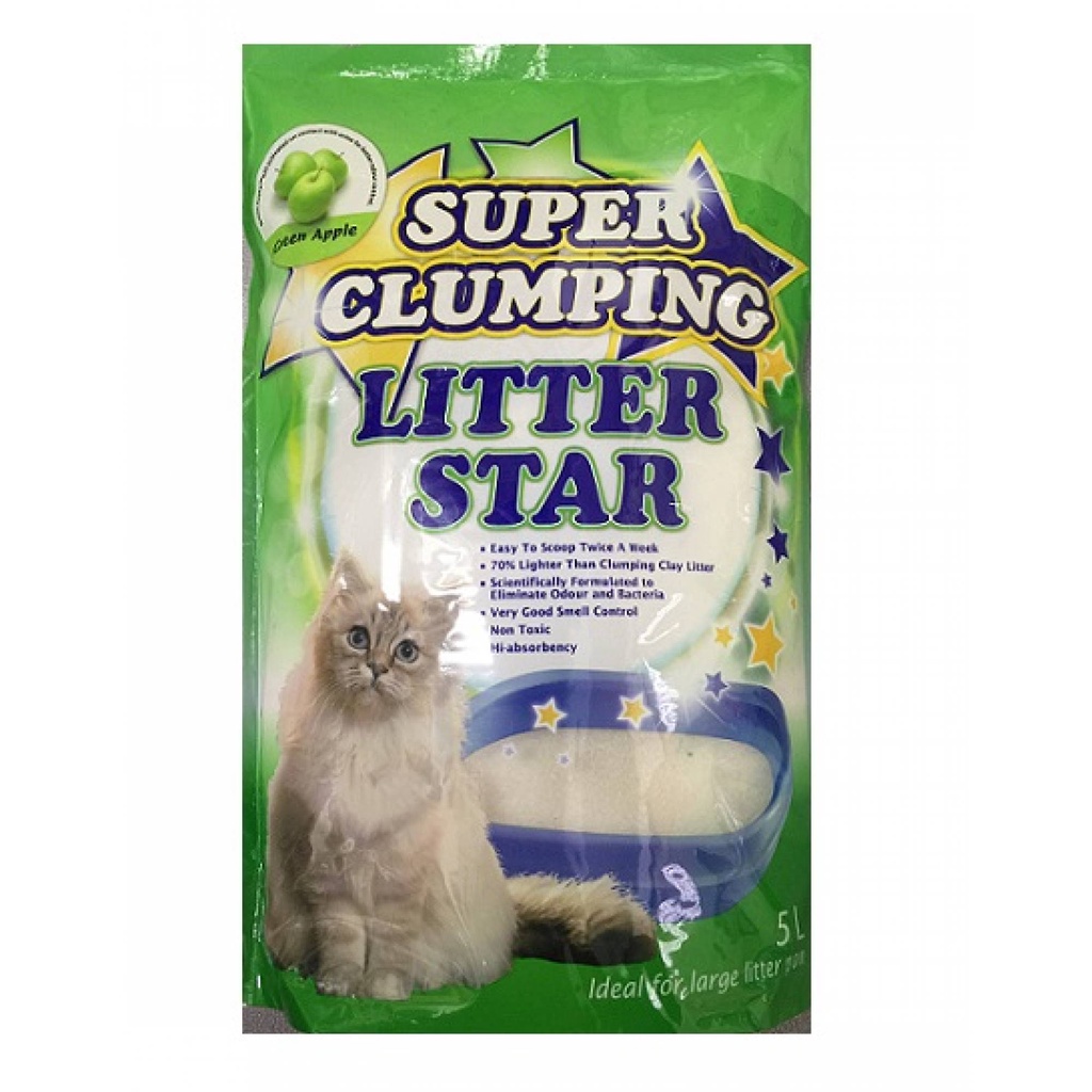 Litter Star Silica Crystal Cat Litter 5L Shopee Malaysia