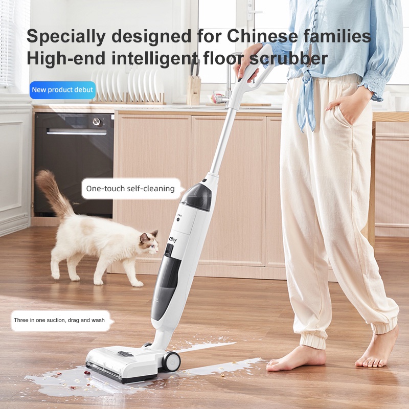 Oley X1 Moping Vacuum Cleaner Handheld Intelligent Floor Scrubber