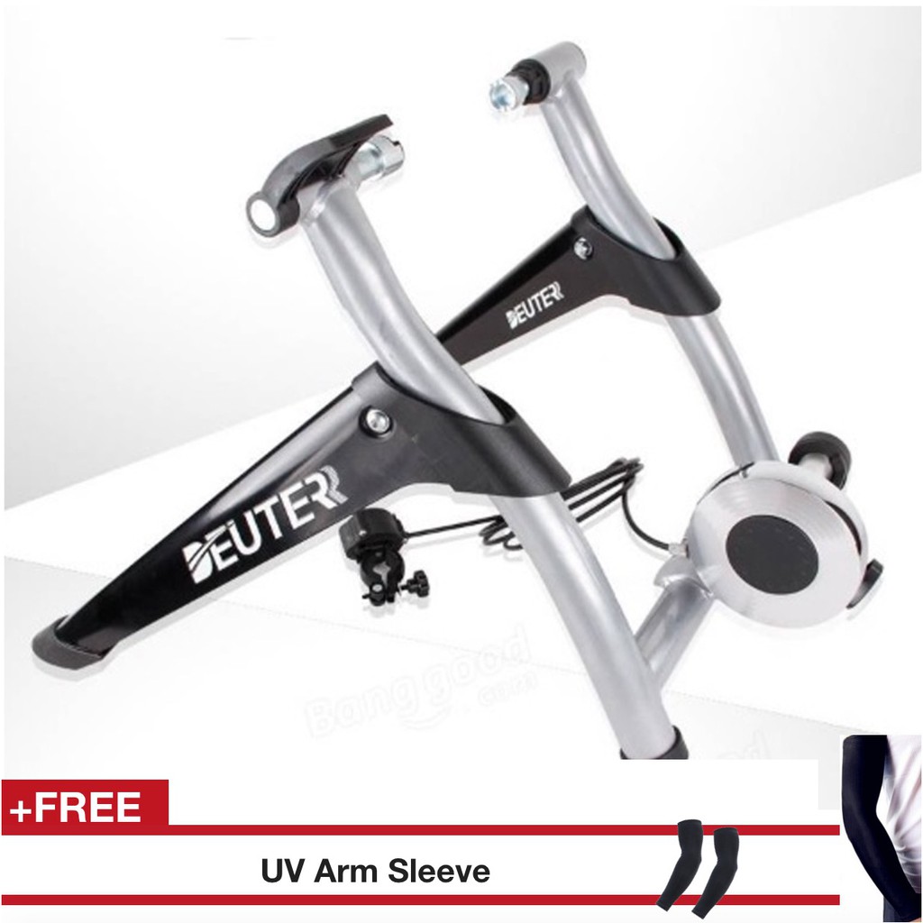 Pro Indoor Resistance Bicycle Trainer With Remote Cable With Fast