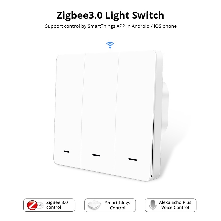 Zemismart Zigbee Relay Switch,Smart Light Switch,NO Neutral Physical