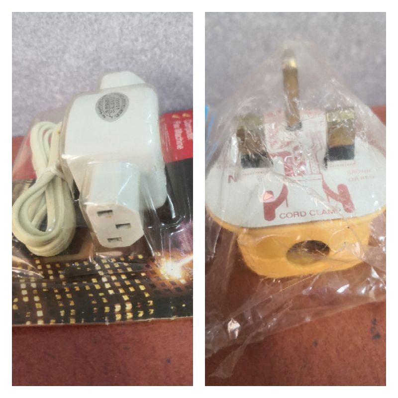 Surge Protector for PC Desktop Modem Telephone Line & Plug top 13A 3