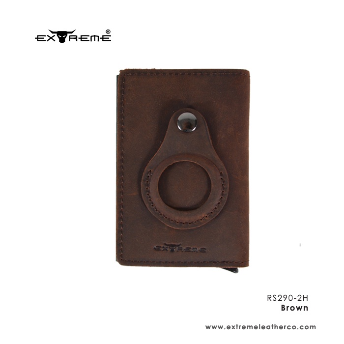[Extreme] RFID Blocking PopUp Leather Smart Wallet Hard Case Card