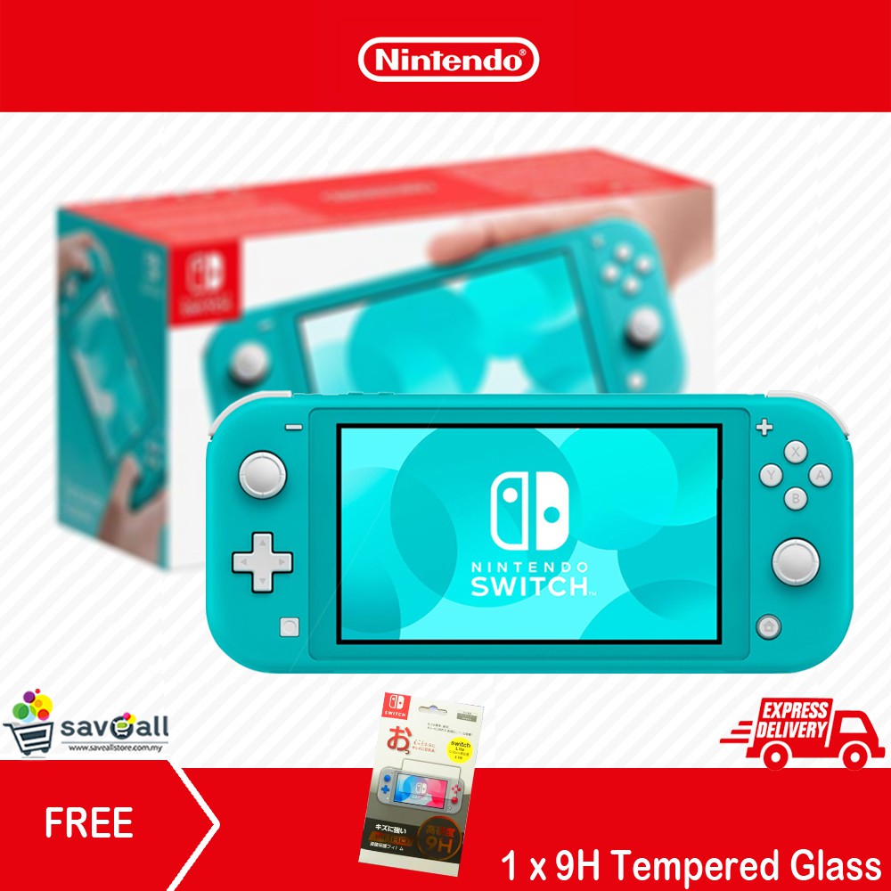 Nintendo Switch Lite Turquoise (Supplier Warranty) Shopee Malaysia