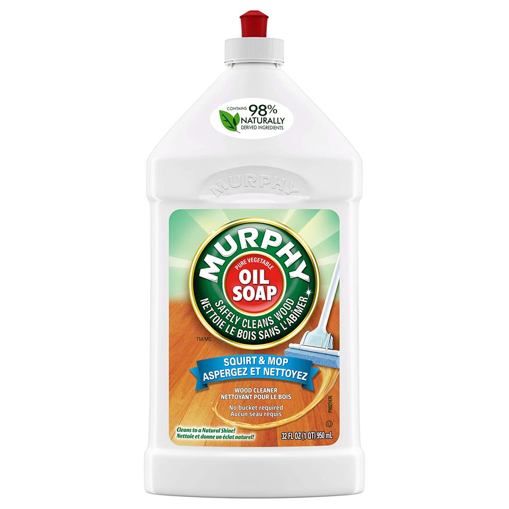 Murphy's Oil Soap Squirt and Mop Ready to Use Wood Floor Cleaner, 950ml