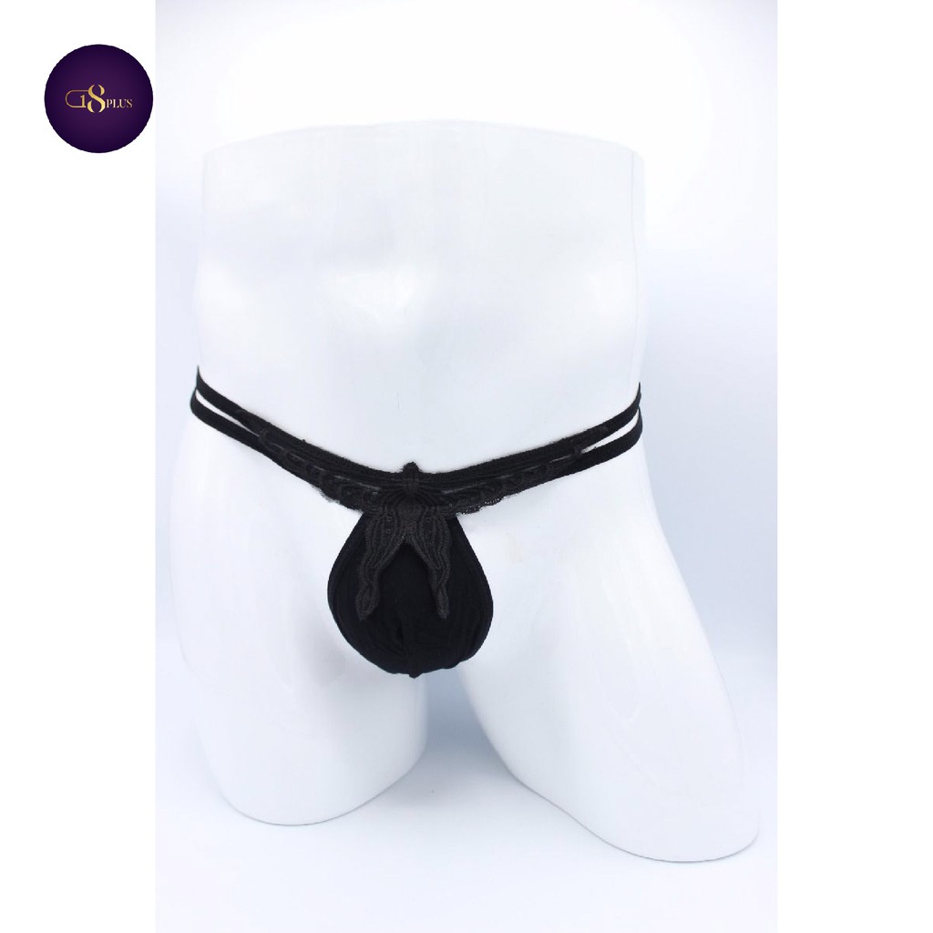 Exotic Men Underwear Small Pouch Thongs Shopee Malaysia