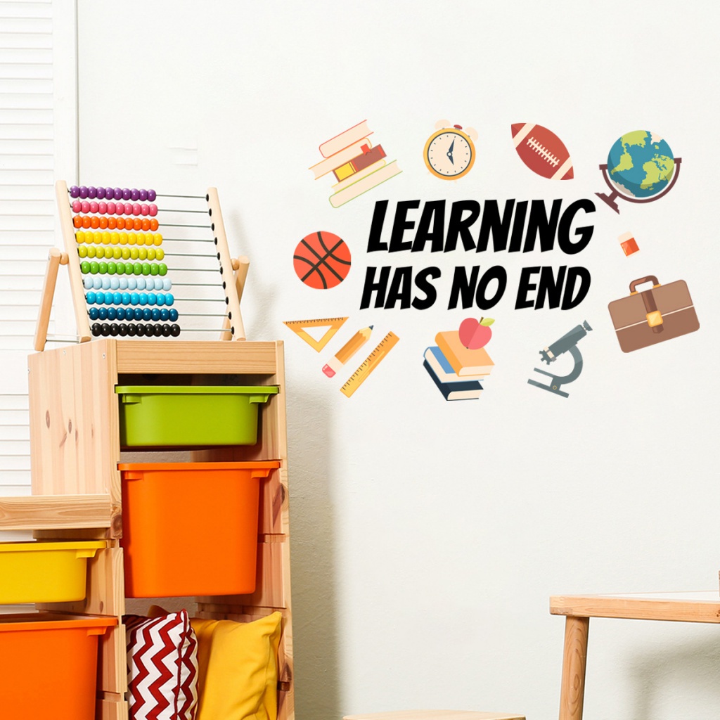 English Proverbs Learning Tools Stickers Children's Room Kindergarten