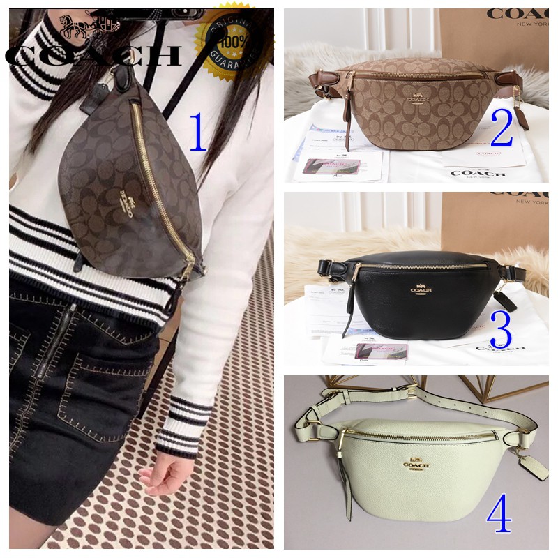 Coach waist bag women casual chest bag one shoulder casual fashion full