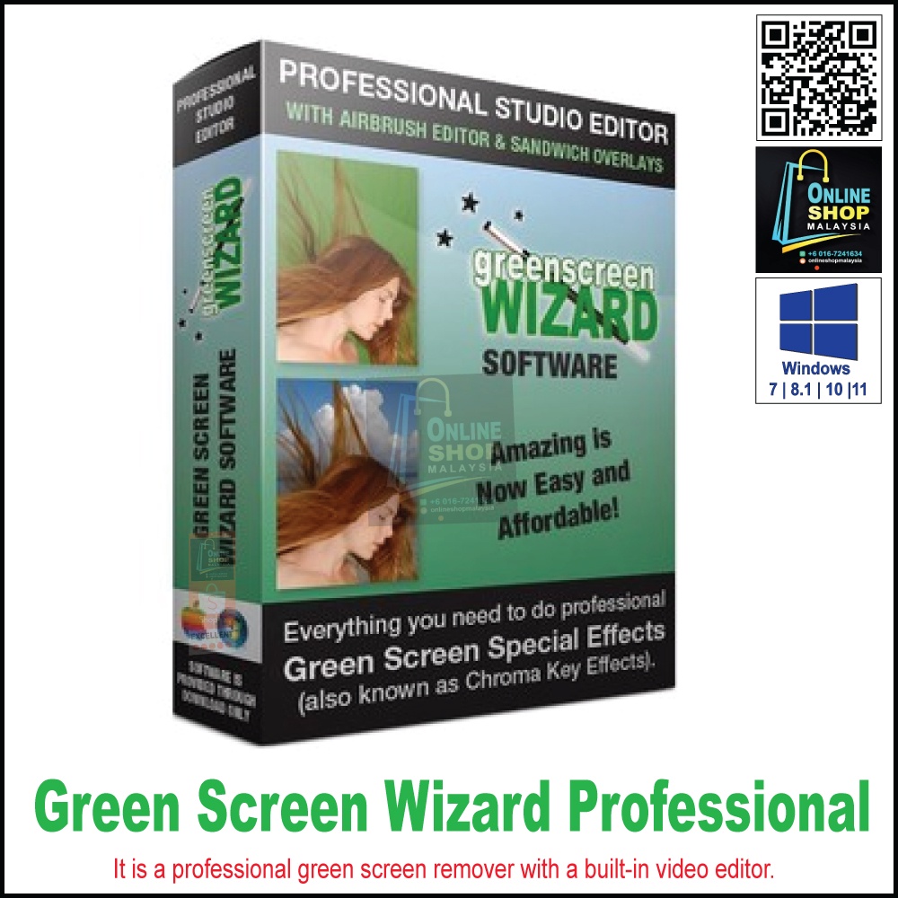 Green Screen Wizard Professional Shopee Malaysia