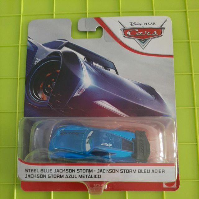 Disney Pixar Cars Steel Blue Jackson Storm Shopee Malaysia