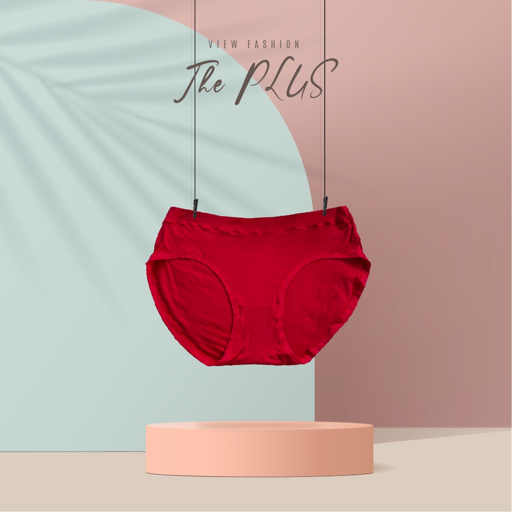 (VIEW) Large Size Spender Woman Panties High Waist Underwear 105140KG