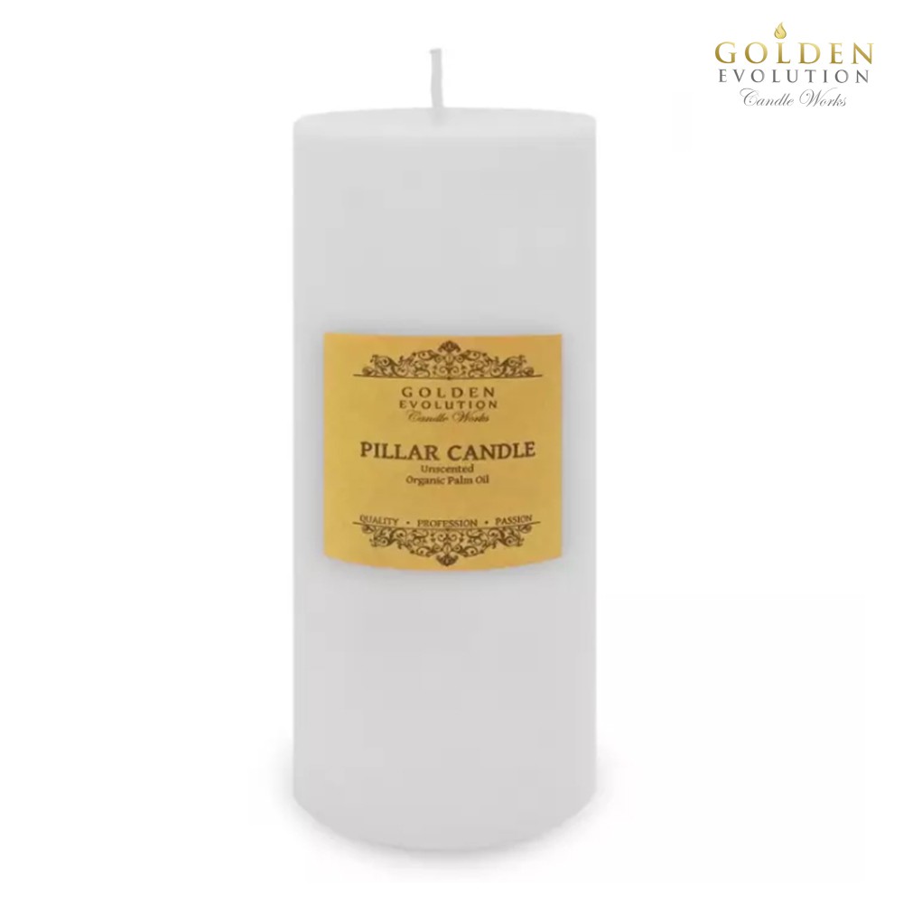GE Candle Works Unscented 3" x 9" Pillar Candle *5 Color to choose
