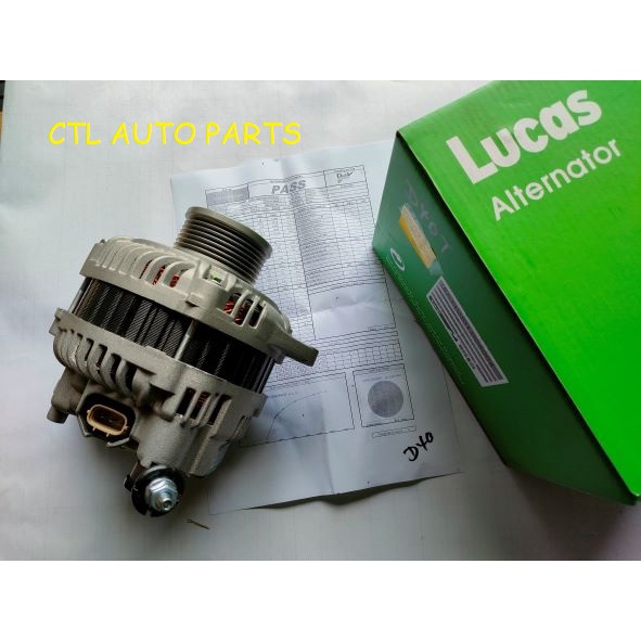 NISSAN NAVARAD40 ALTERNATOR GENUINE LUCAS BRAND NEW with clutch pulley