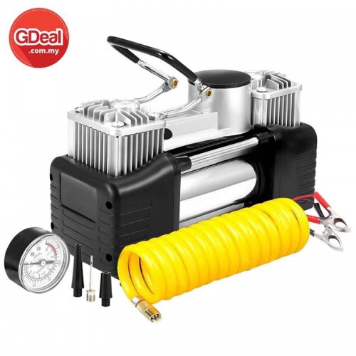 Air Compressor 150PSI Car Tire Inflator Pump With Cigarette Lighter