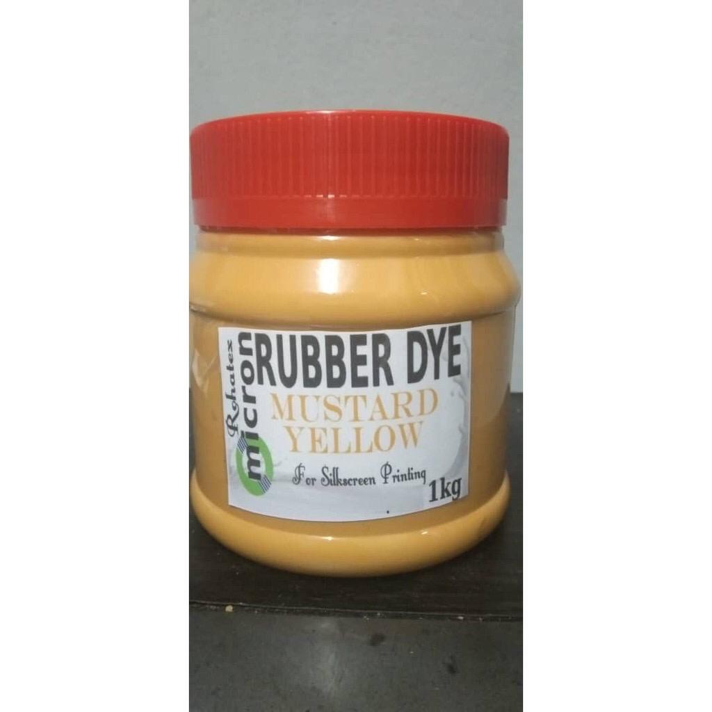 PREMIXED MUSTARD YELLOW FABRIC DYE FOR SILKSCREEN PRINTING Shopee