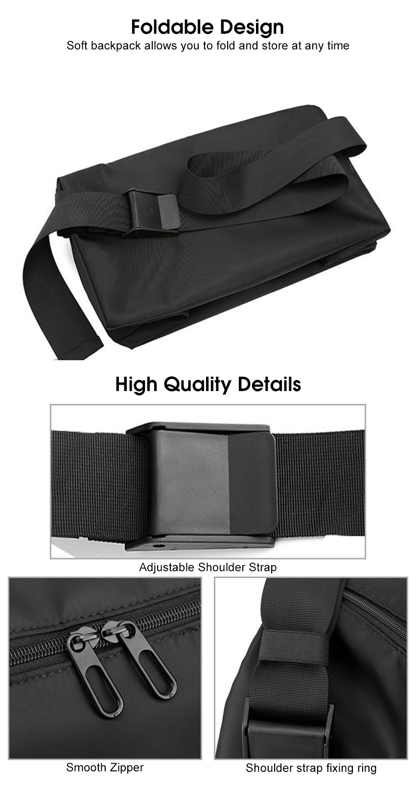 LouisWill Men Bags Large Capacity Shoulder Bag Waterproof Crossbody Bag Messenger Bag Postman