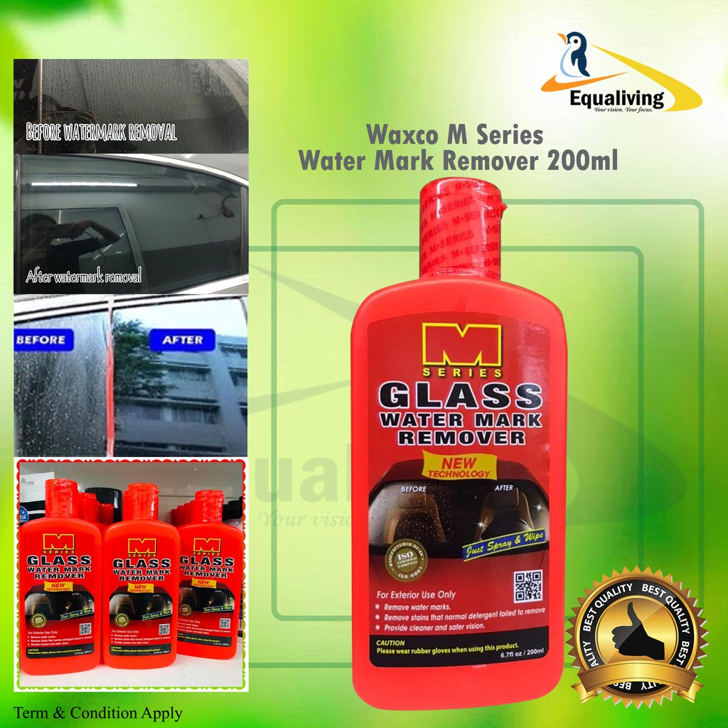 🔥Ready Stock🔥WAXCO M SERIES GLASS WATER MARK REMOVER 200ML Shopee
