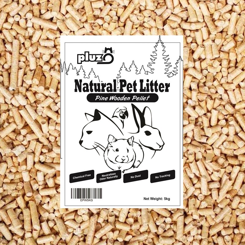 pluz8 Cat Litter Pine Wood Pellet (5kg) Shopee Malaysia