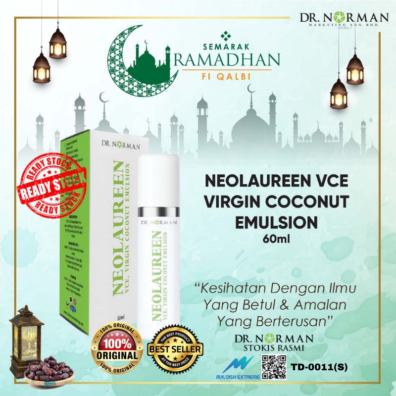 Dr Norman Neolaureen Virgin Coconut Emulsion (VCE) Shopee Malaysia
