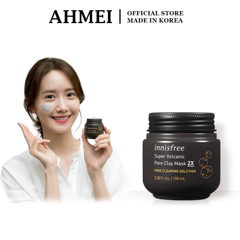 Innisfree Super Volcanic Pore Clay Mask 2X Shopee Malaysia