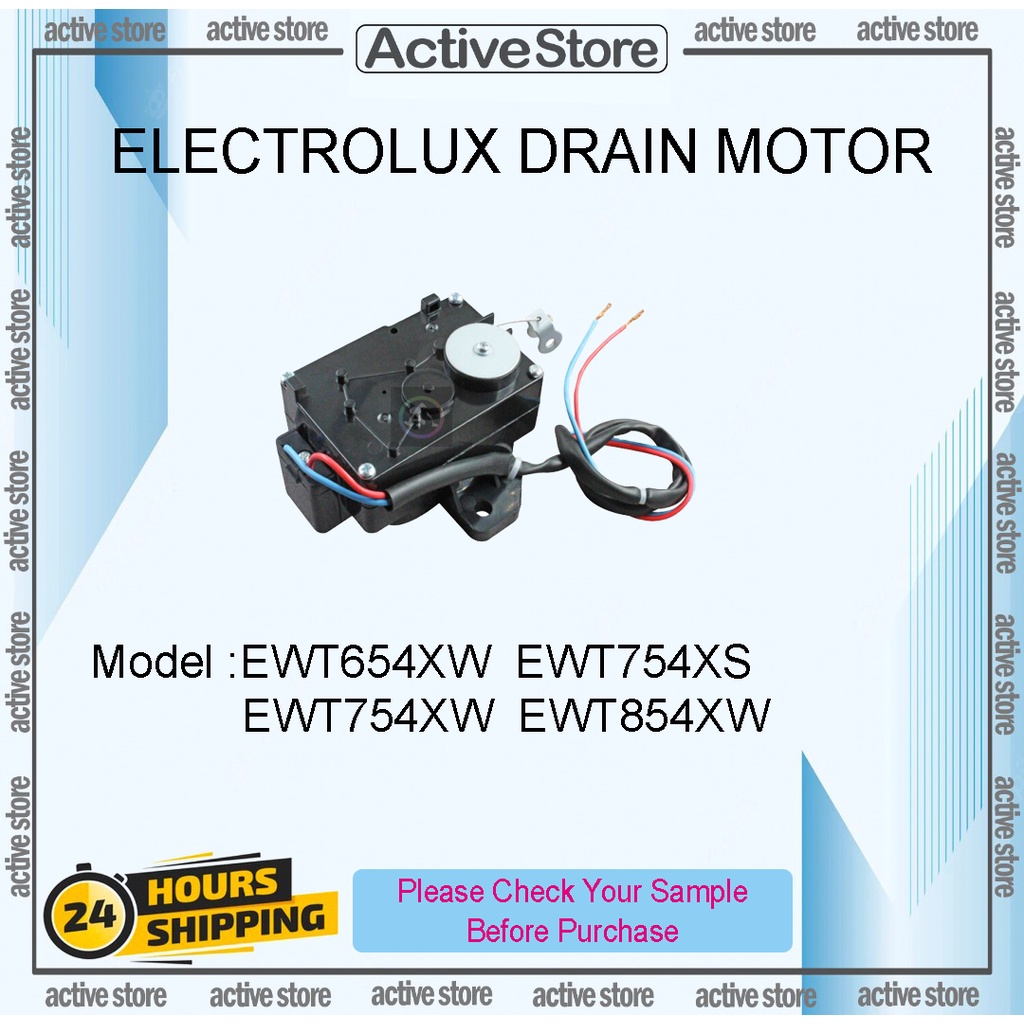 Electrolux Washing Machine Drain Motor EWT654XW EWT754XS EWT754XW