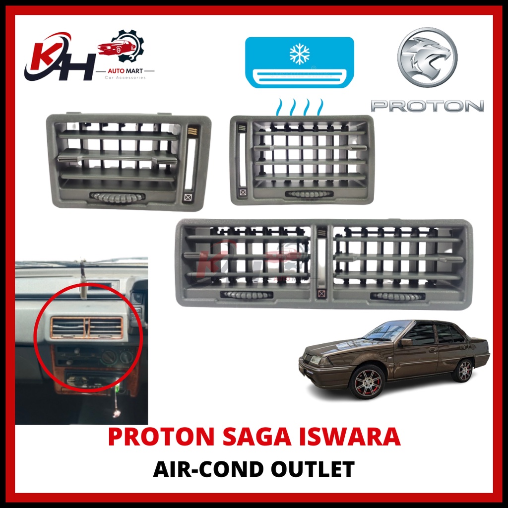 PROTON SAGA ISWARA AEROBACK SEDAN CAR AIR COND OUTLET UNIT (OEM