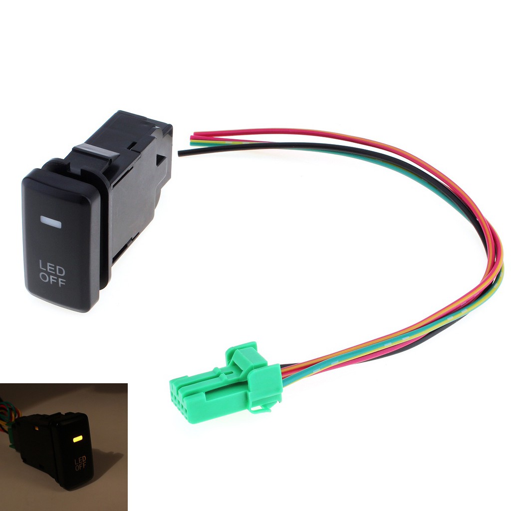 Car Accessory Fog Light LED On Off Locking Switch for Toyota | Shopee