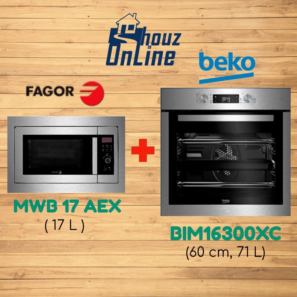 [FREE DELIVERY WITHIN KLANG VALLEY ONLY] BEKO BUILTIN OVEN BIM16300XC
