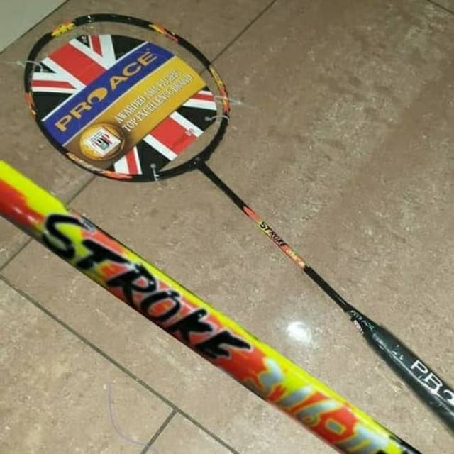 Badminton PRO ACE STROKE Racket 316 II ORIGINAL Package Shopee Malaysia