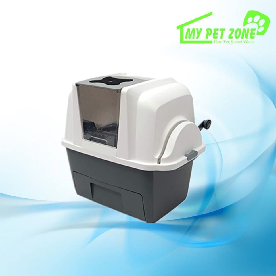 Catit Smart Sift Sifting Litter Box Cat Pan with Airsift System