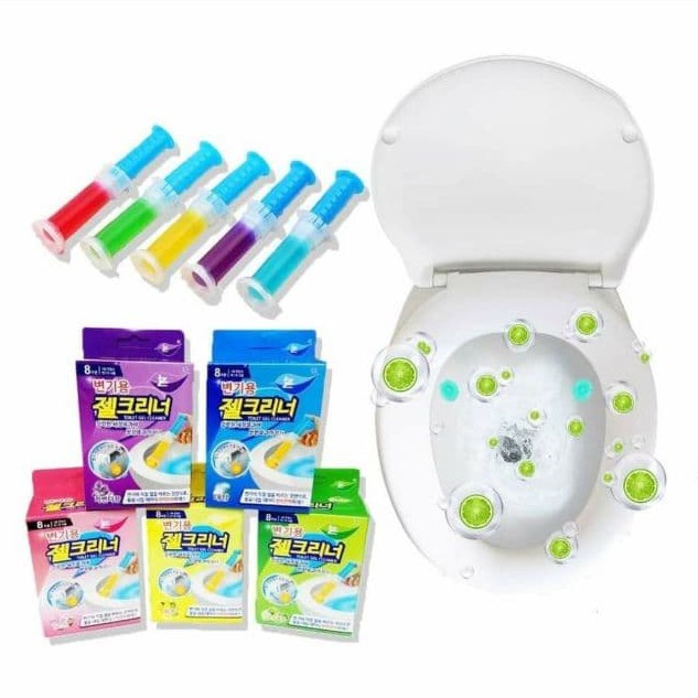 VP 4 [PushType MAGIC GEL] Korean Toilet Bathroom Scrubble Bubble