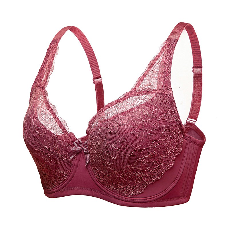 efu Wired Bra Plus Size Full Cup Cotton Bra Cup D Bralette Shopee