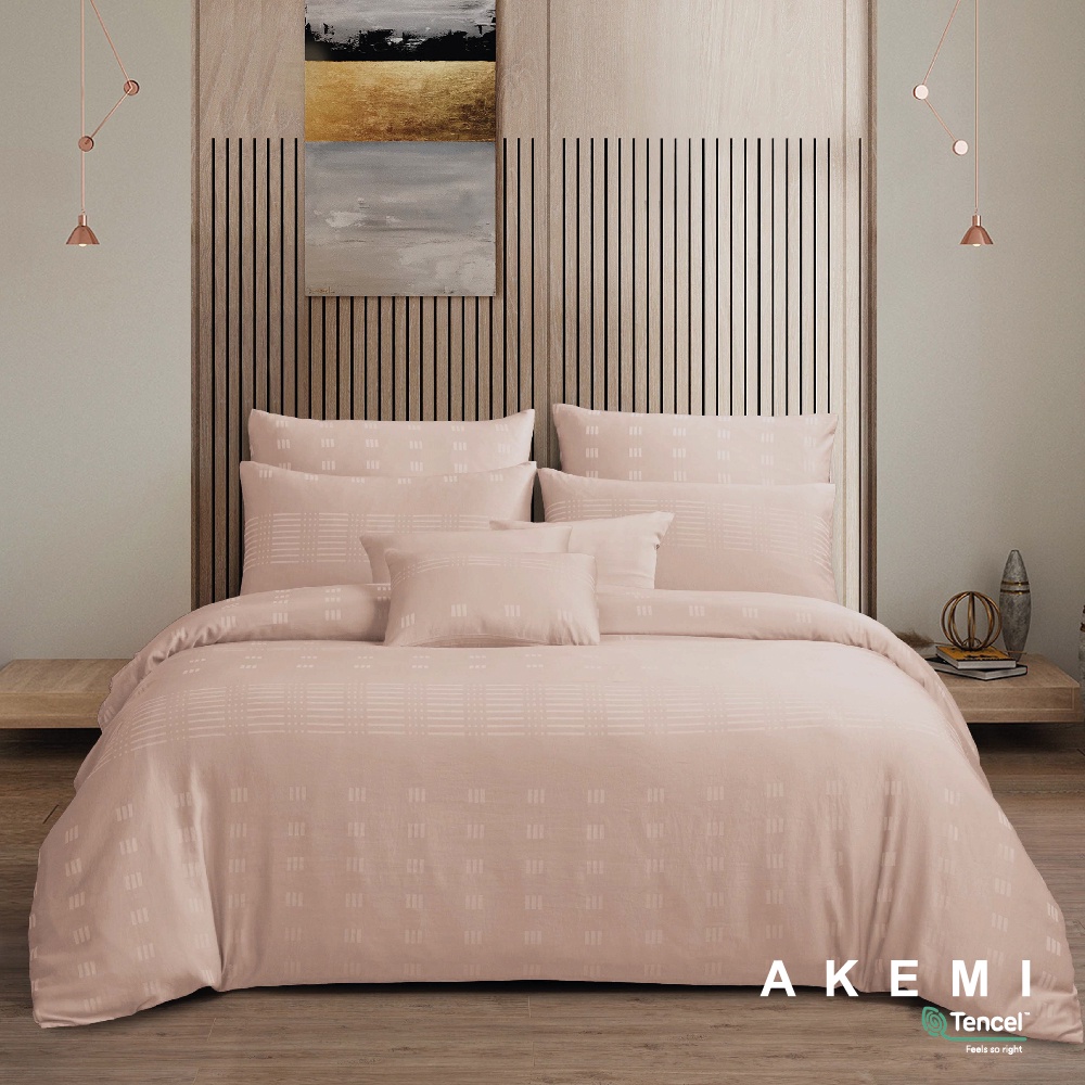 AKEMI TENCEL™ Touch Clarity Fayza 850TC Quilt Cover Set (King/Queen