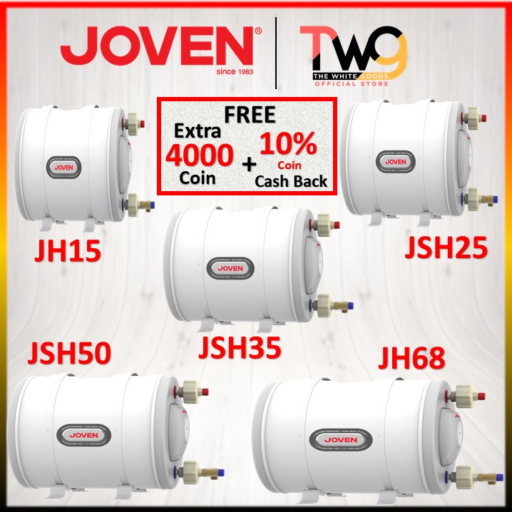 [FREE SHIPPING] Joven Horizontal Storage Tank Water Heater JH15 JSH25